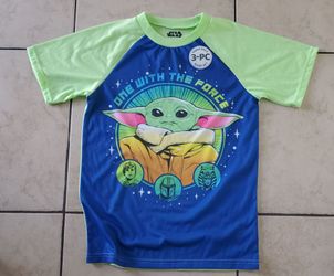 New Star Wars Boys Pj Shirt. Size Medium 10/12