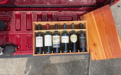 Wooden Wine Crate