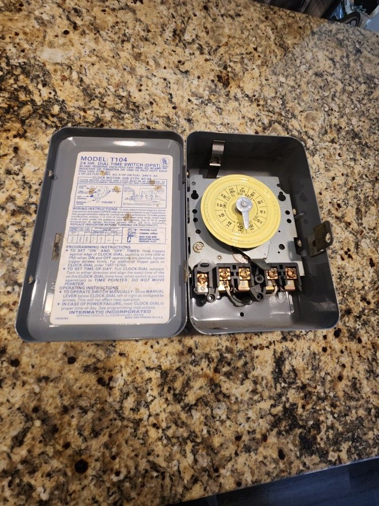 Timer Box Intermatic Electrical Junction