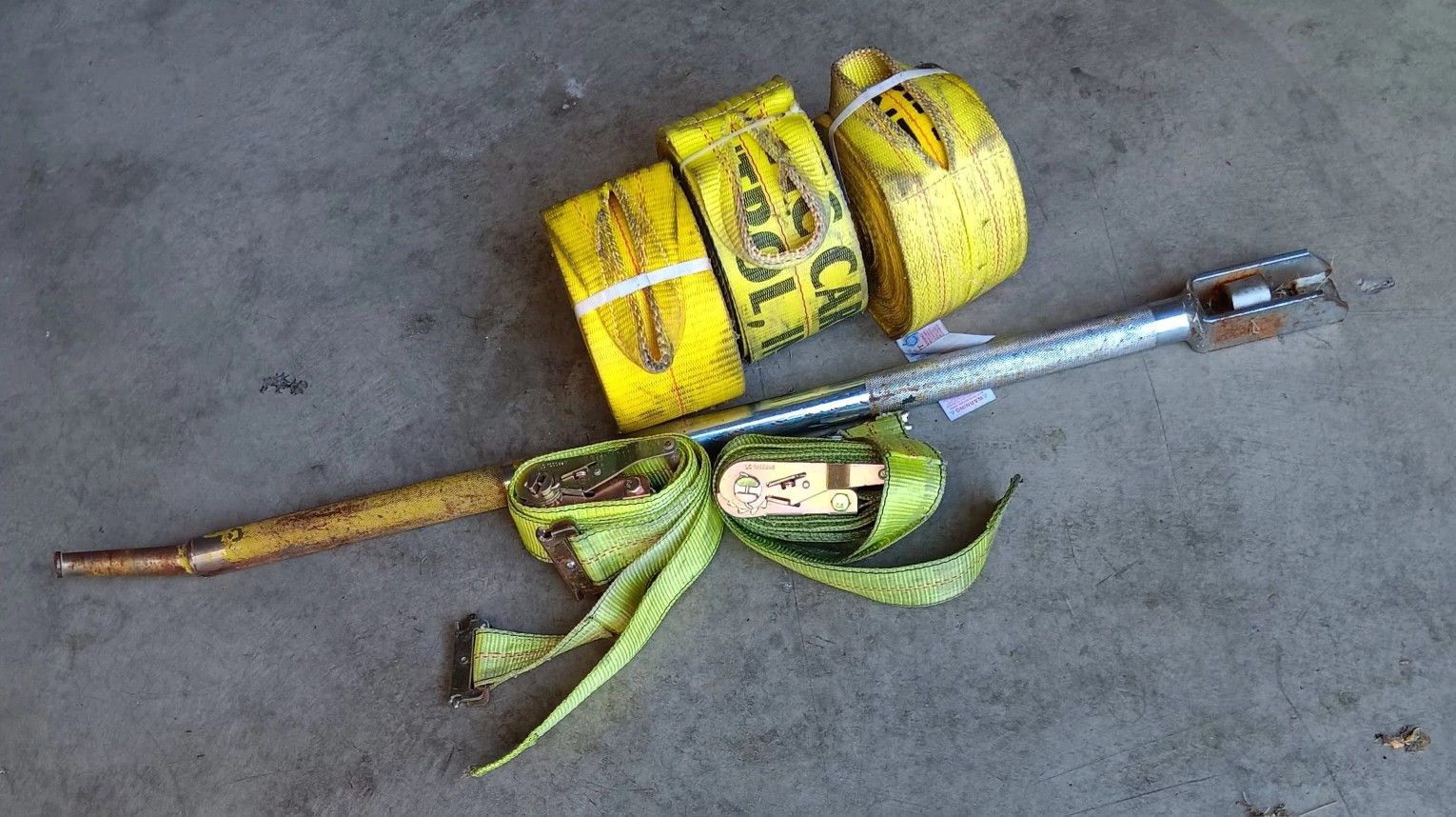 Flat BED Load STRAPS