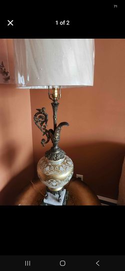 Antique Royal Hollywood Regency Lamp