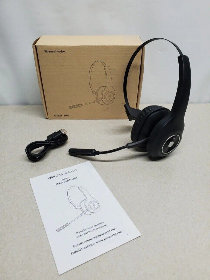 Bluetooth Headset M99 Wireless Headset with Microphone