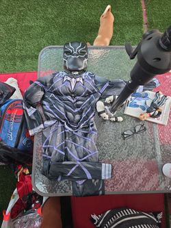 Black panther Halloween costume size small kids