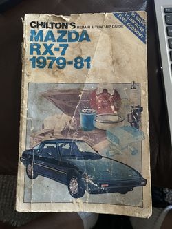 Rx7 Shop Manual