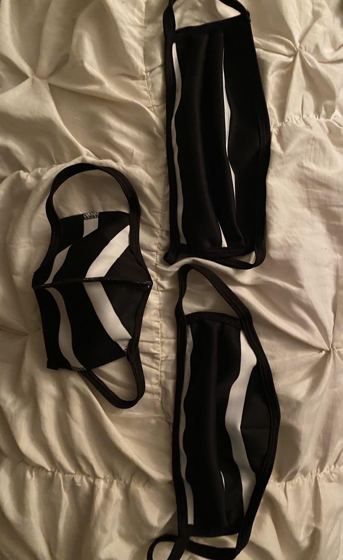 Double fabric Masks and small size gloves
