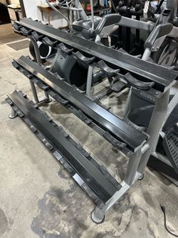 Hampton 3 Tier Commercial Dumbbell Rack