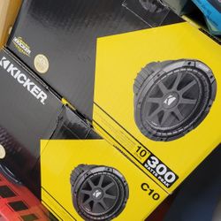 Kicker Comp 10" Subwoofer Pair 
