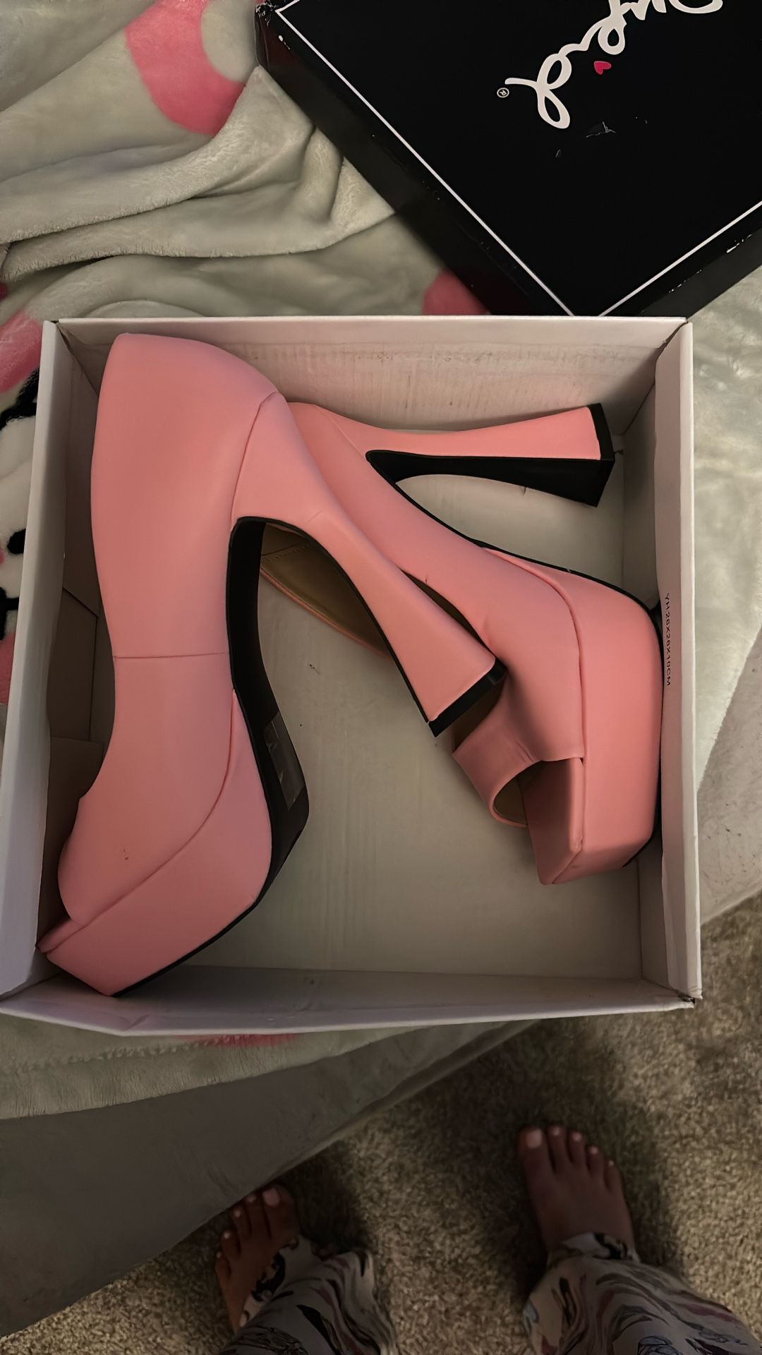 pink heels