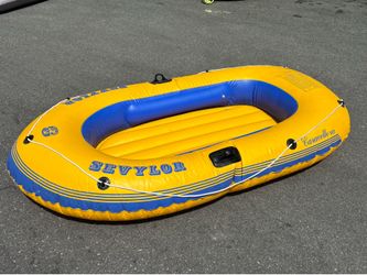 Inflatable two man boat