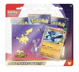 30th Celebration Pokemon Tech Sticker Collection: Lucario