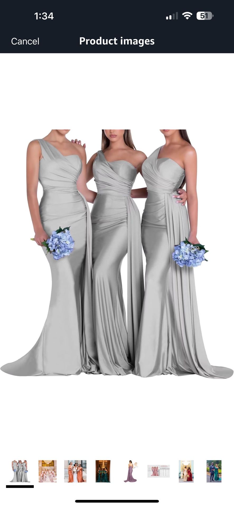 Bridesmaids Dress/prom Dress/ Vestido