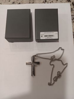 Stainless still Cross $10