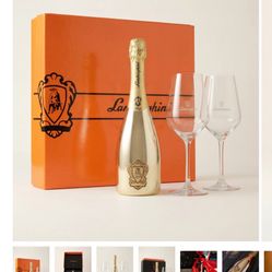 Lamborghini Oro Vino Spumante with Gift Set