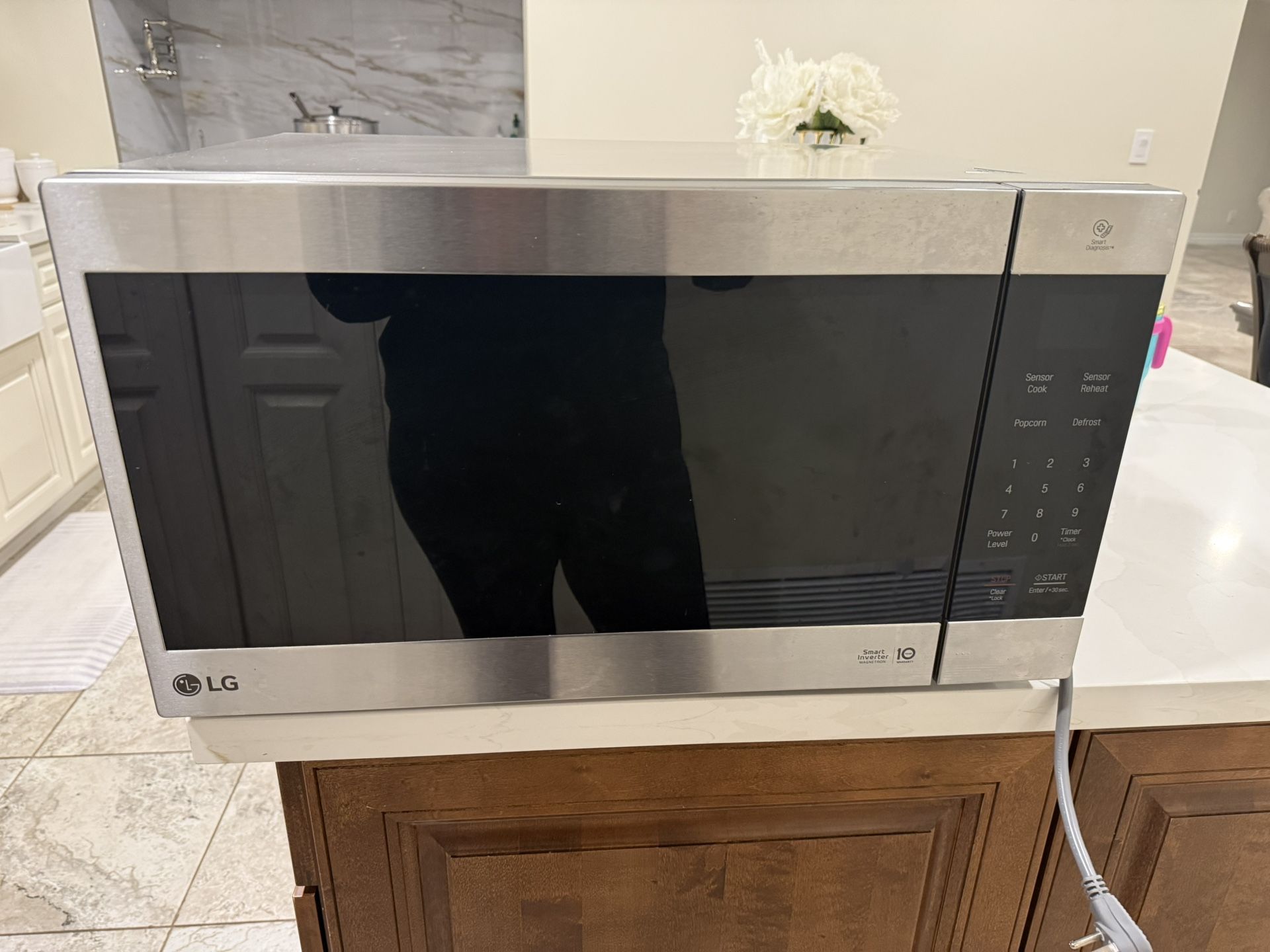Lg Stainless Steel Microwave