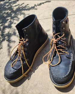 Danner Steel Toe Moc Toe 6 " Boots Size 10.5 EE