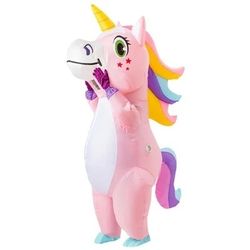 Pink Unicorn Blow Up Costume 