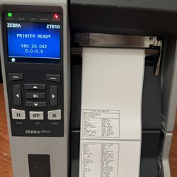 Zebra ZT610 Label Printer 203 Dpi