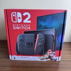  Nintendo Switch 2  Console System with Mario Kart World Bundle