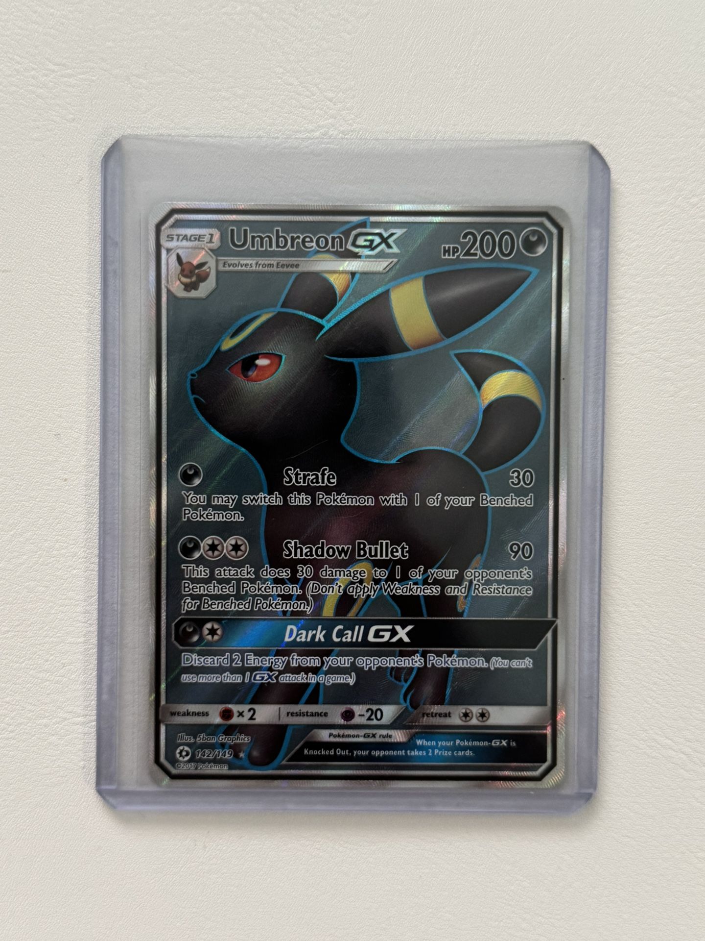 Umbreon GX 142/149 (Sun and Moon)