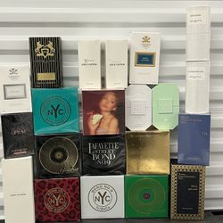 Fragrances (KayAli, Baccarat, LV, All Bond No9s, Ariana Clloud, Creed, Ysl) 