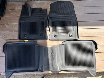 Toyota Tundra Crewmax All Weather Mats Liners OEM