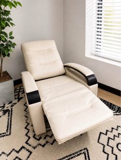 Genuine Leather Power Zero Gravity Recliner w/ Power Headrest – Like New