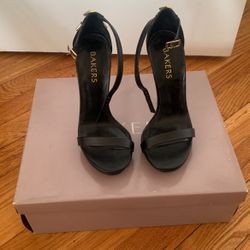Bakers Black Heel