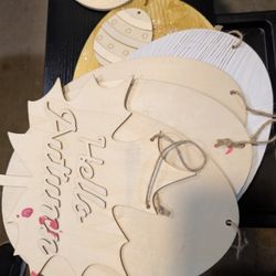 Wooden Cut Out Shapes Assortment