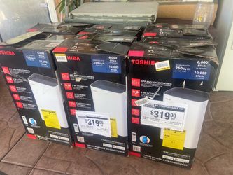 Toshiba 6000/8000 BTU portable smart air conditioner
