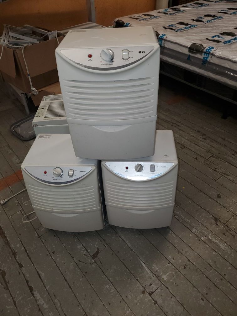 Dehumidifiers in excellent condition