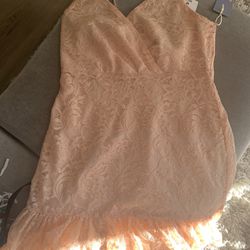 Medium Peach Dress 