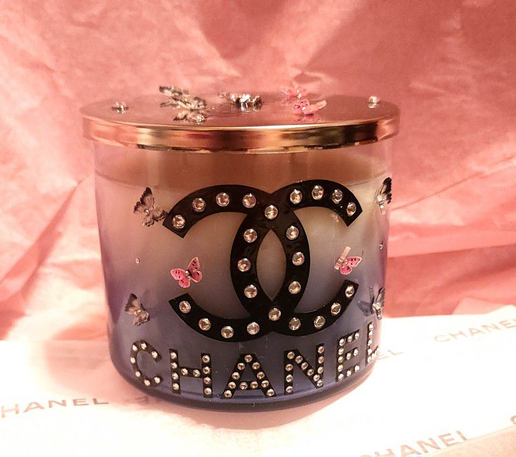 New Candle With Custom Bling
