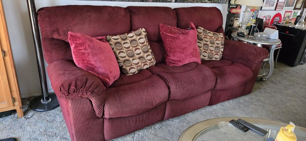 Ashley Couch and Loveseat Set