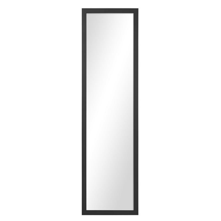 Mainstays 13x49 Rectangular Full-Length Black Mirror


