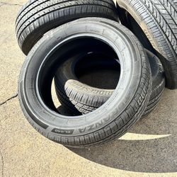 FREE DELIVERY  Bridgestone Turanza all season tires 235/60R18 w/ 95% Tread 235/60/18