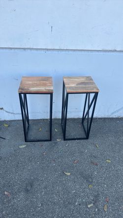 Side tables x2