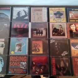 Ry Cooder Music CD Catalogue