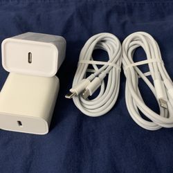 Brand New USB C To Lightning Fast Charger With 6Ft Cable For iPhone 8 To 14 X 2