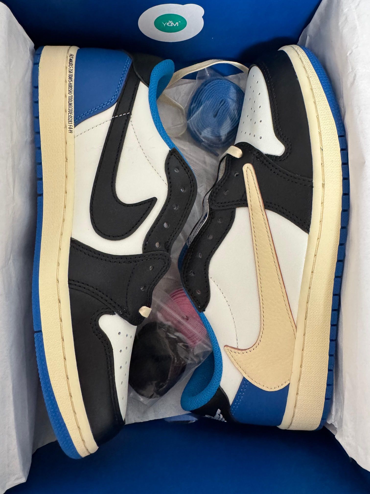 Size 10- Jordan 1 Retro Low OG SP x Travis Scott x Fragment 
