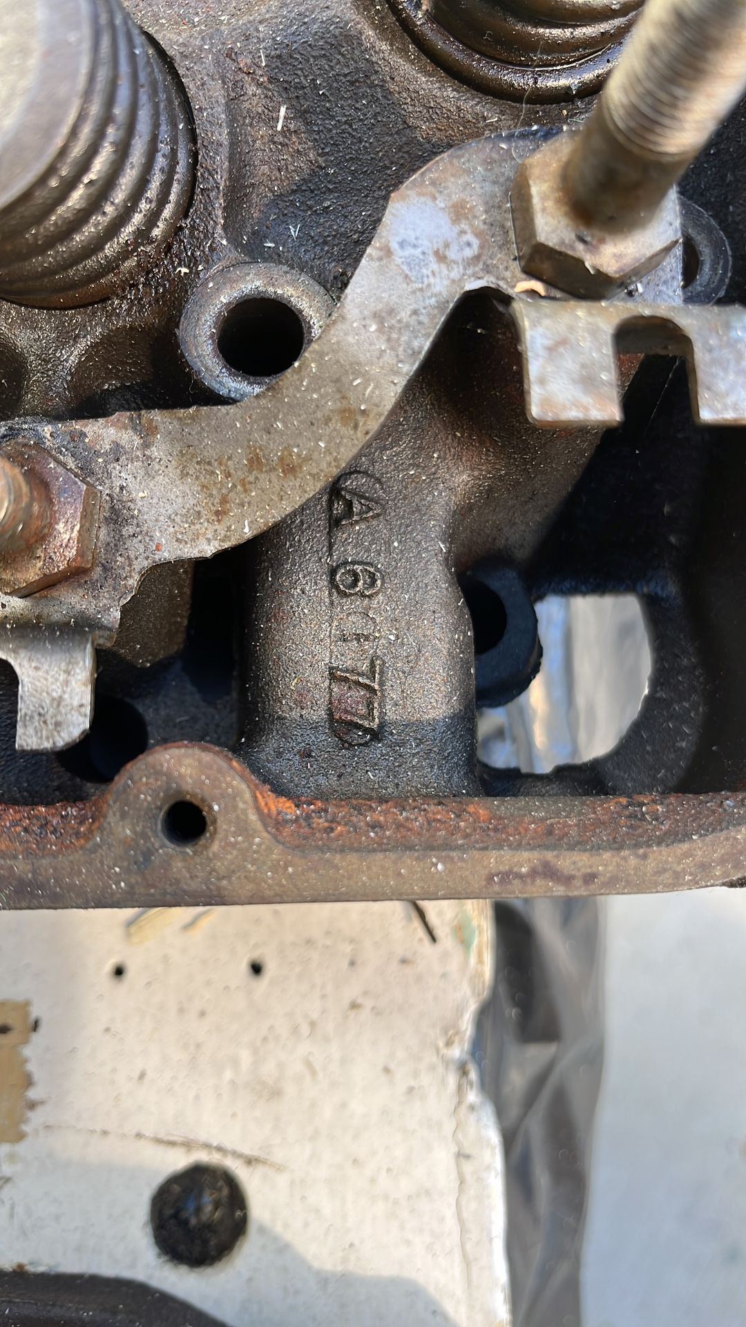 Big block Chevy heads 454