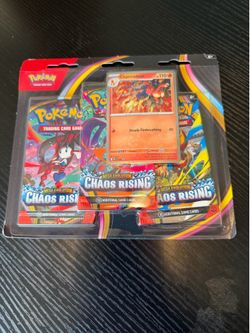 Pokemon TCG Chaos Rising 3 booster blister