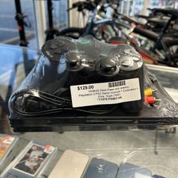 Sony PlayStation 2 Slim PS2 Game Console + Games Available 