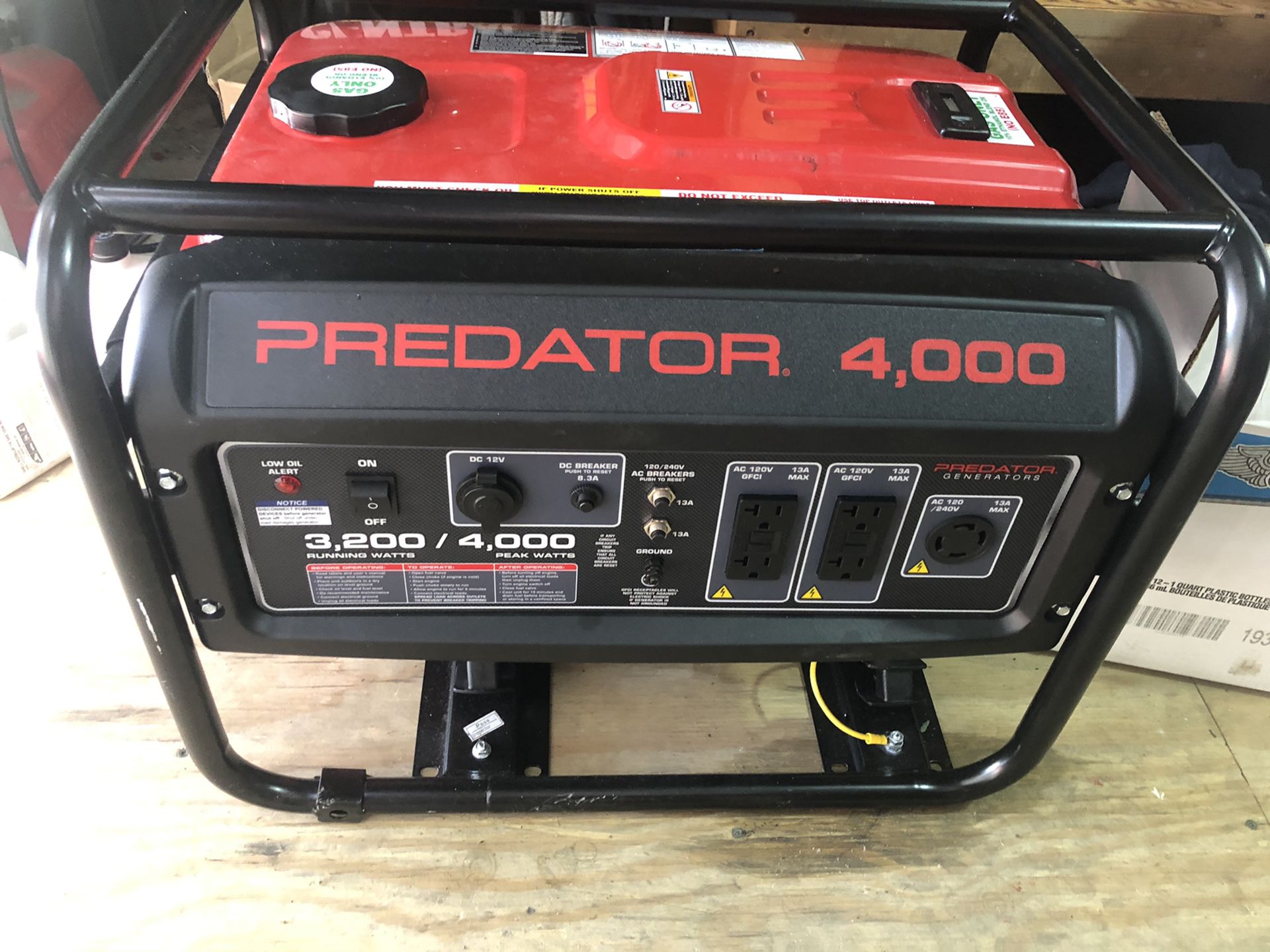 Generator predator 4000