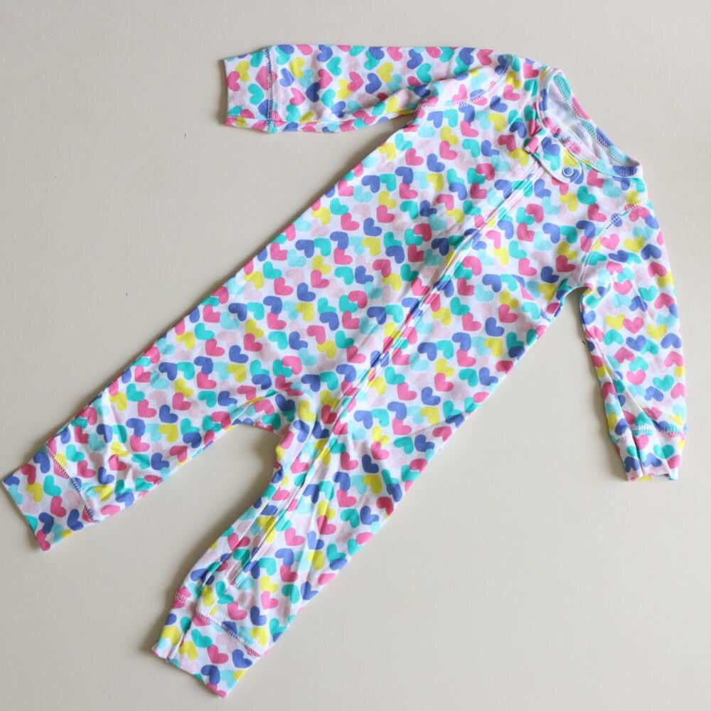 3-Piece set heart onesies