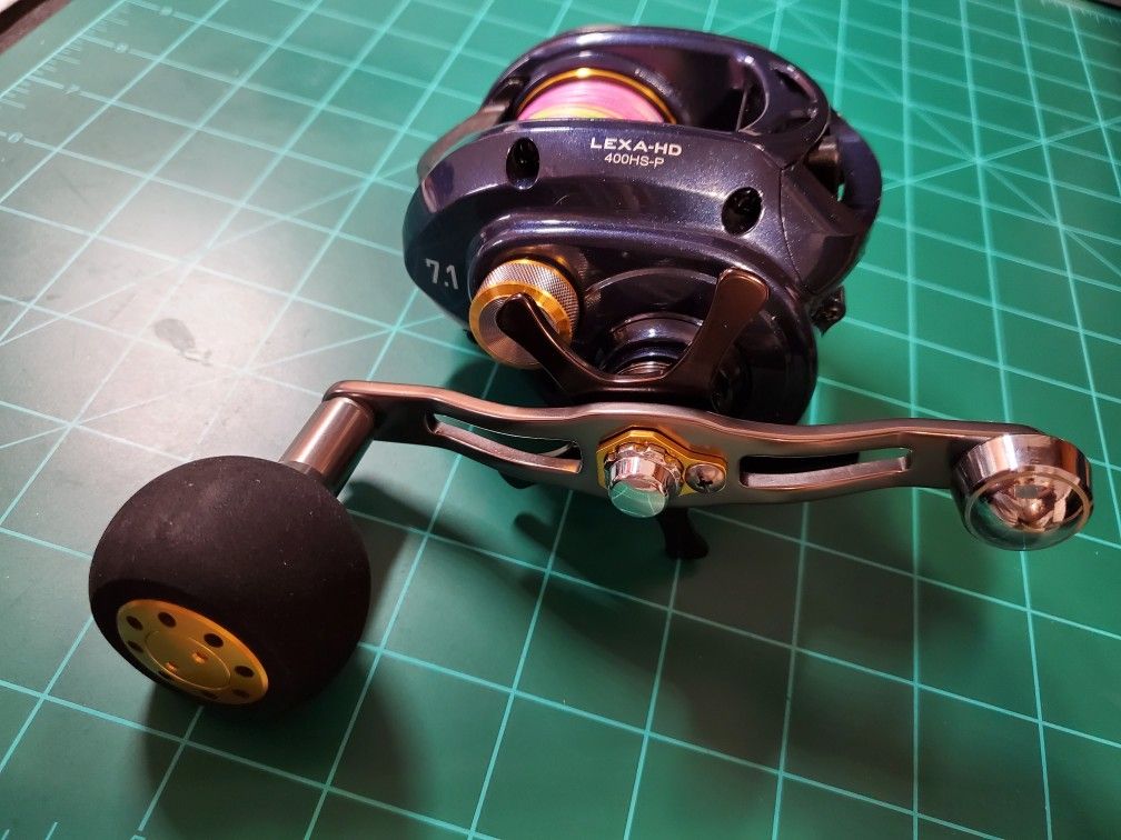 2018 Daiwa Lexa HD 400HS-P 7.1 gear ratio fishing reel