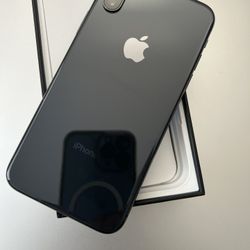 Iphone X 64GB ANY CARRIER JET GREY/ Black