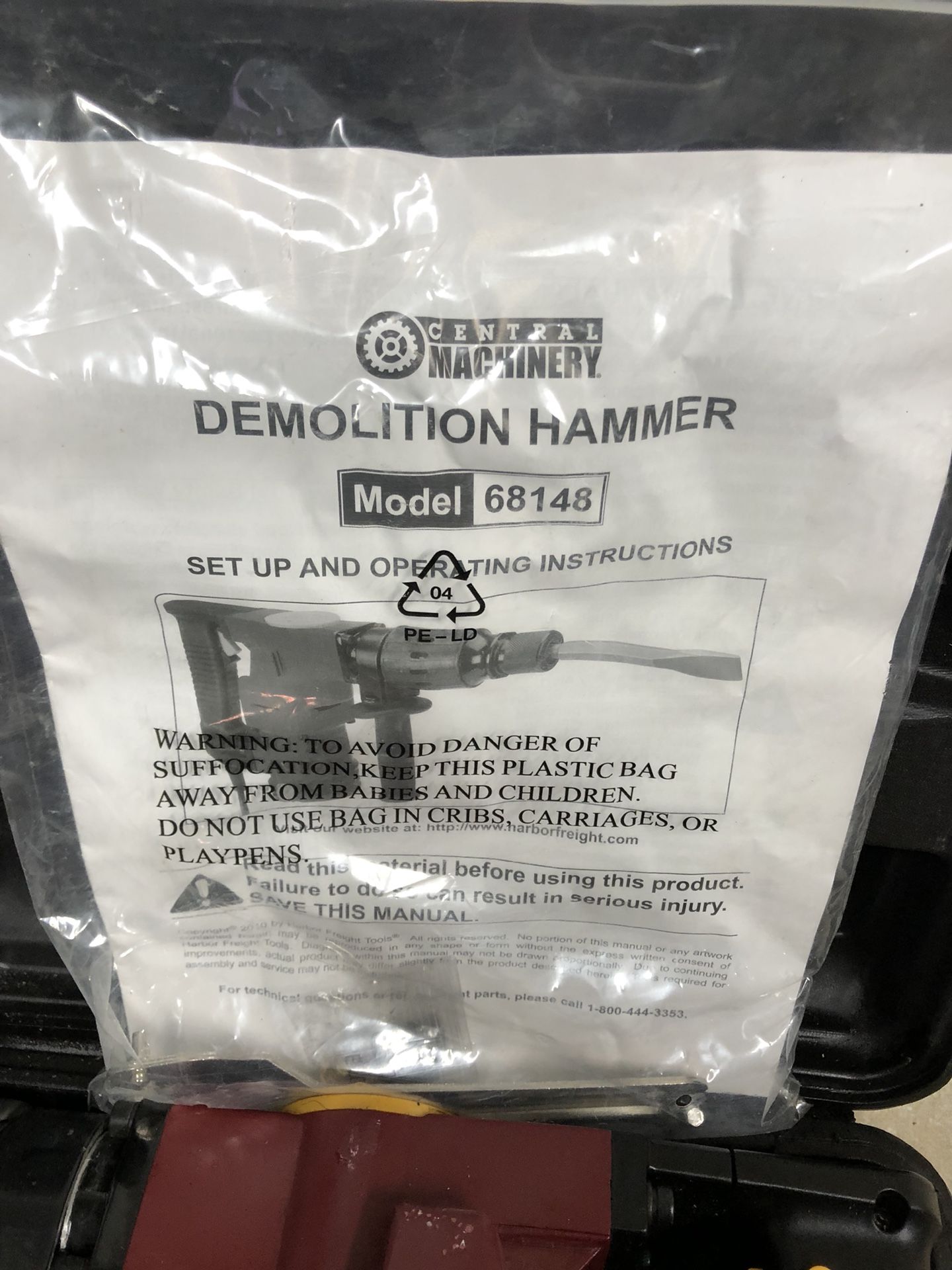 Central machinery demolition hammer 68148 deals