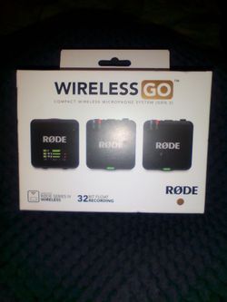 Rode Wireless GO Gen 3 Microphone System