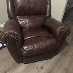 Leather Recliner 