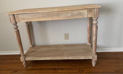 Everett Short Wood Foyer Table